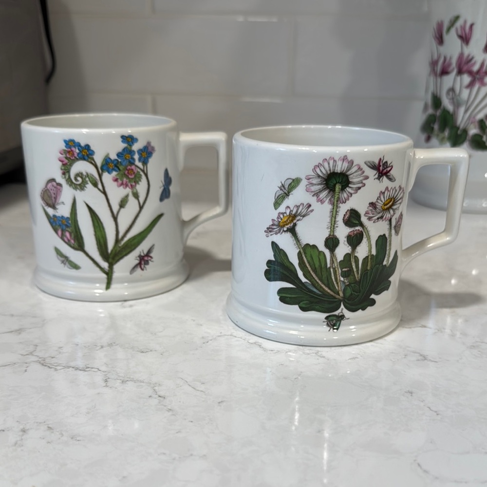 Vintage Portmeirion Tavern Tankard Mug Set